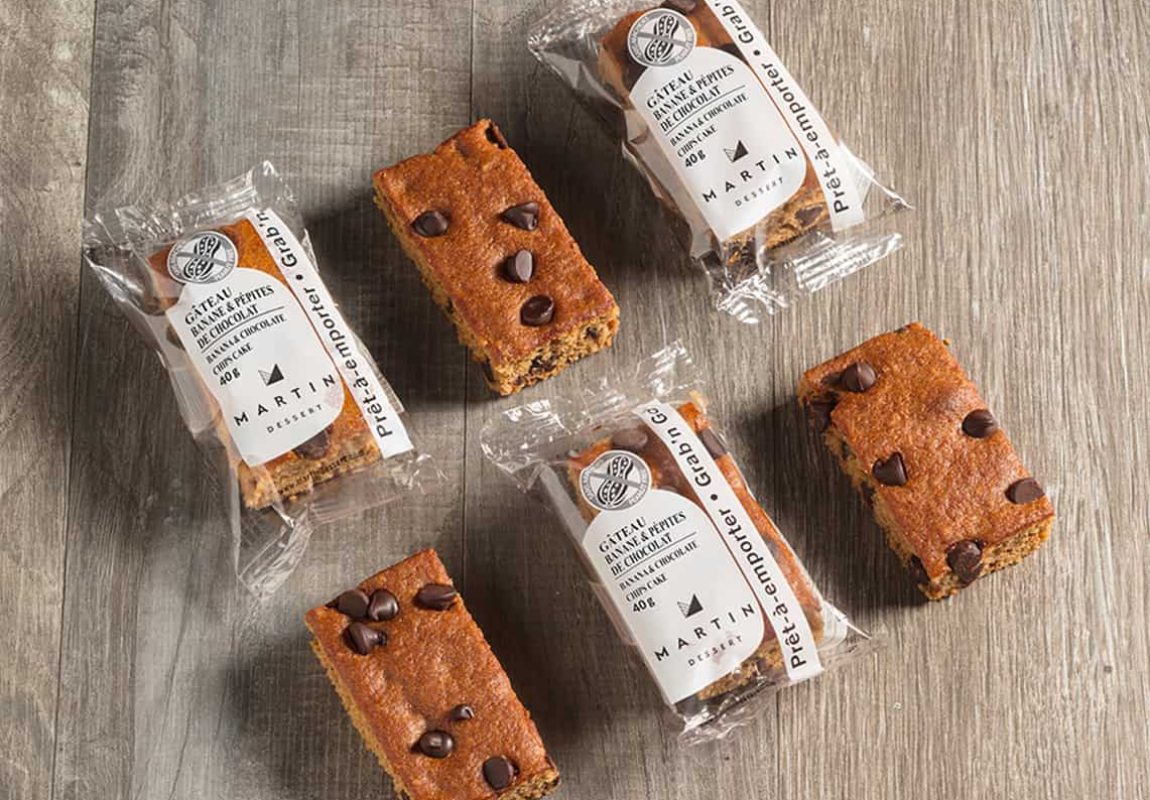 Banana dough and chocolate chips