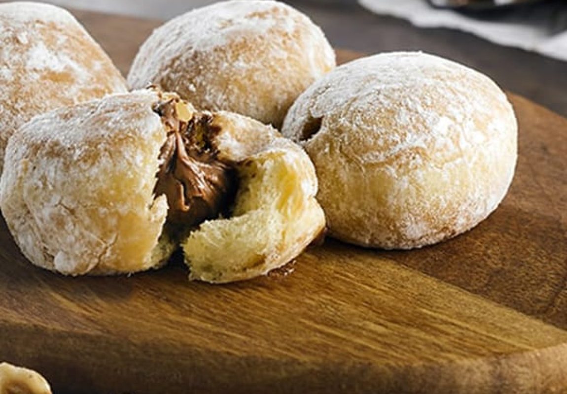 Chocolate Hazelnut Filled Beignets