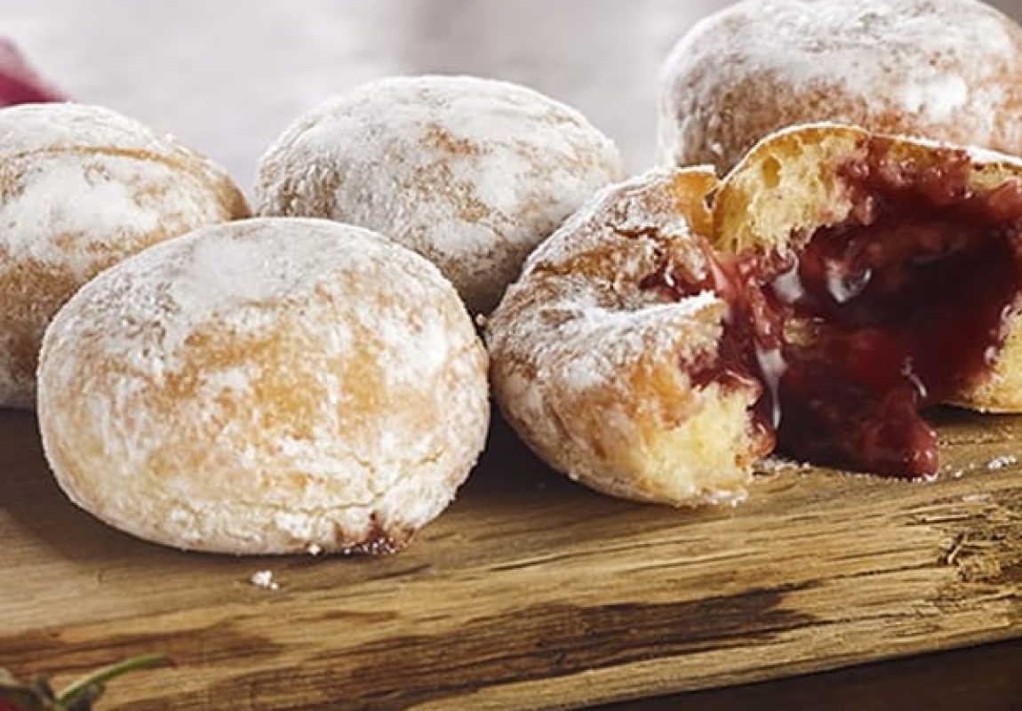 Mixed Berry Filled Beignets